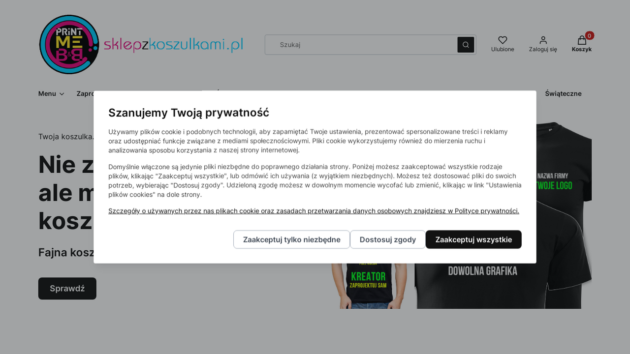Zrzut strony sklepzkoszulkami.pl