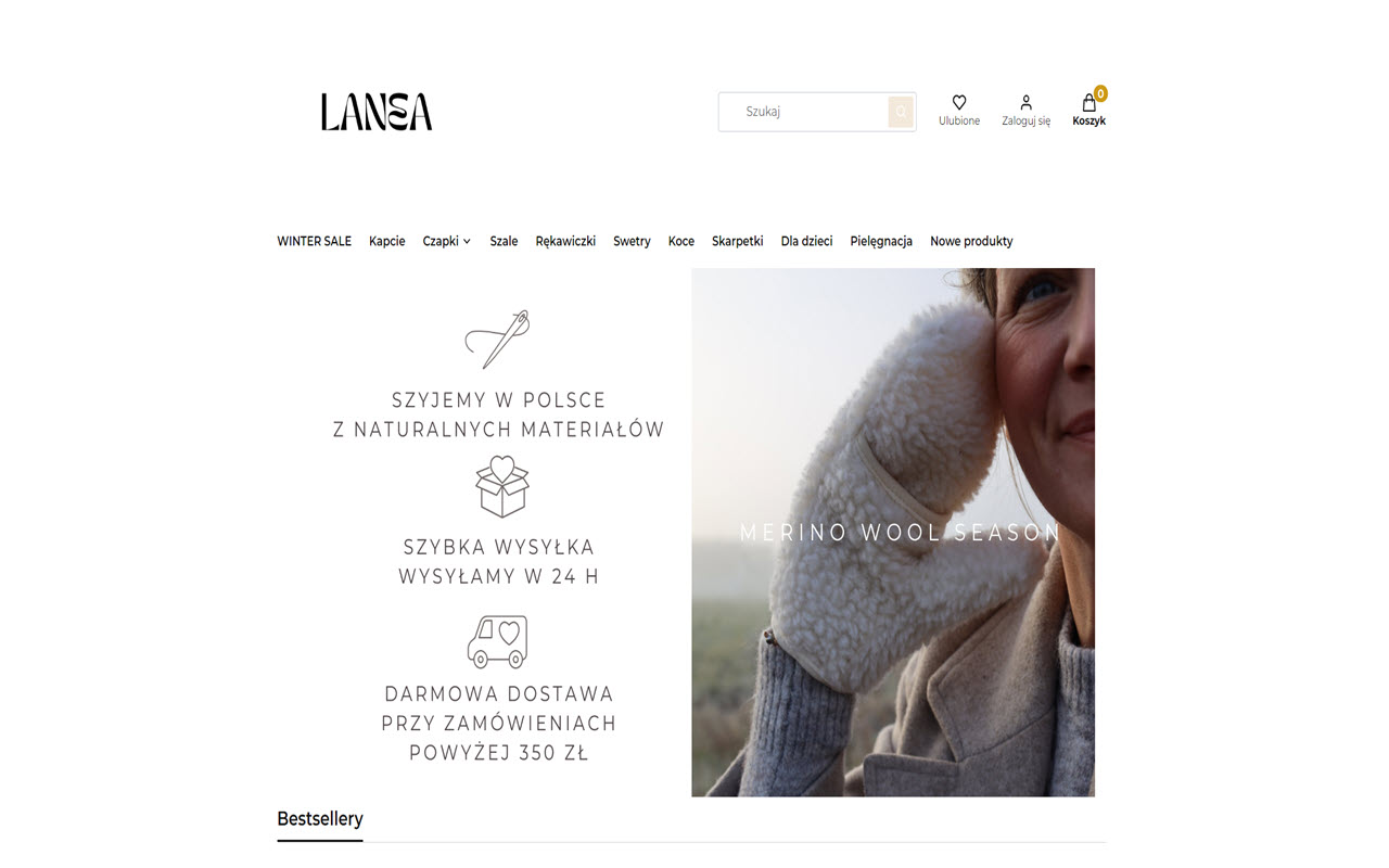 Zrzut strony LANEA