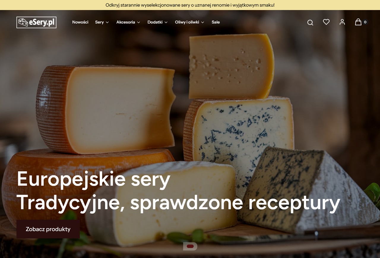 Zrzut strony eSery.pl