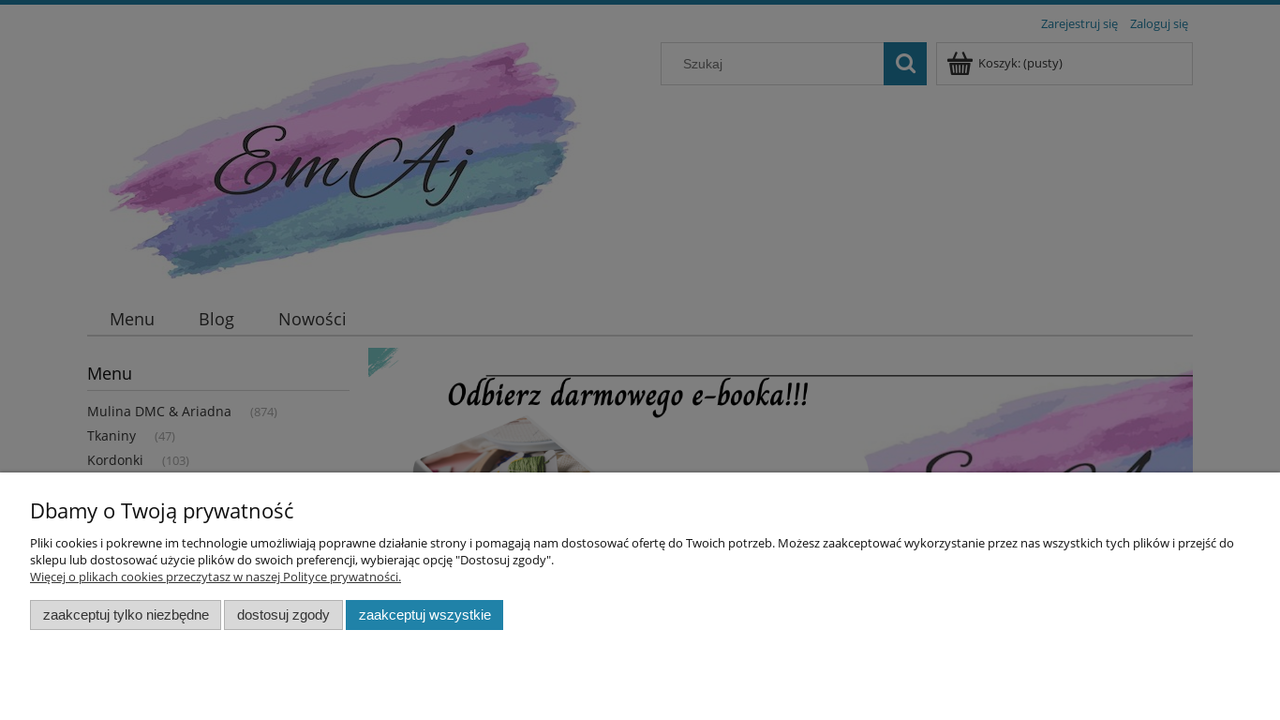 Zrzut strony Pasmanteria internetowa EmAj